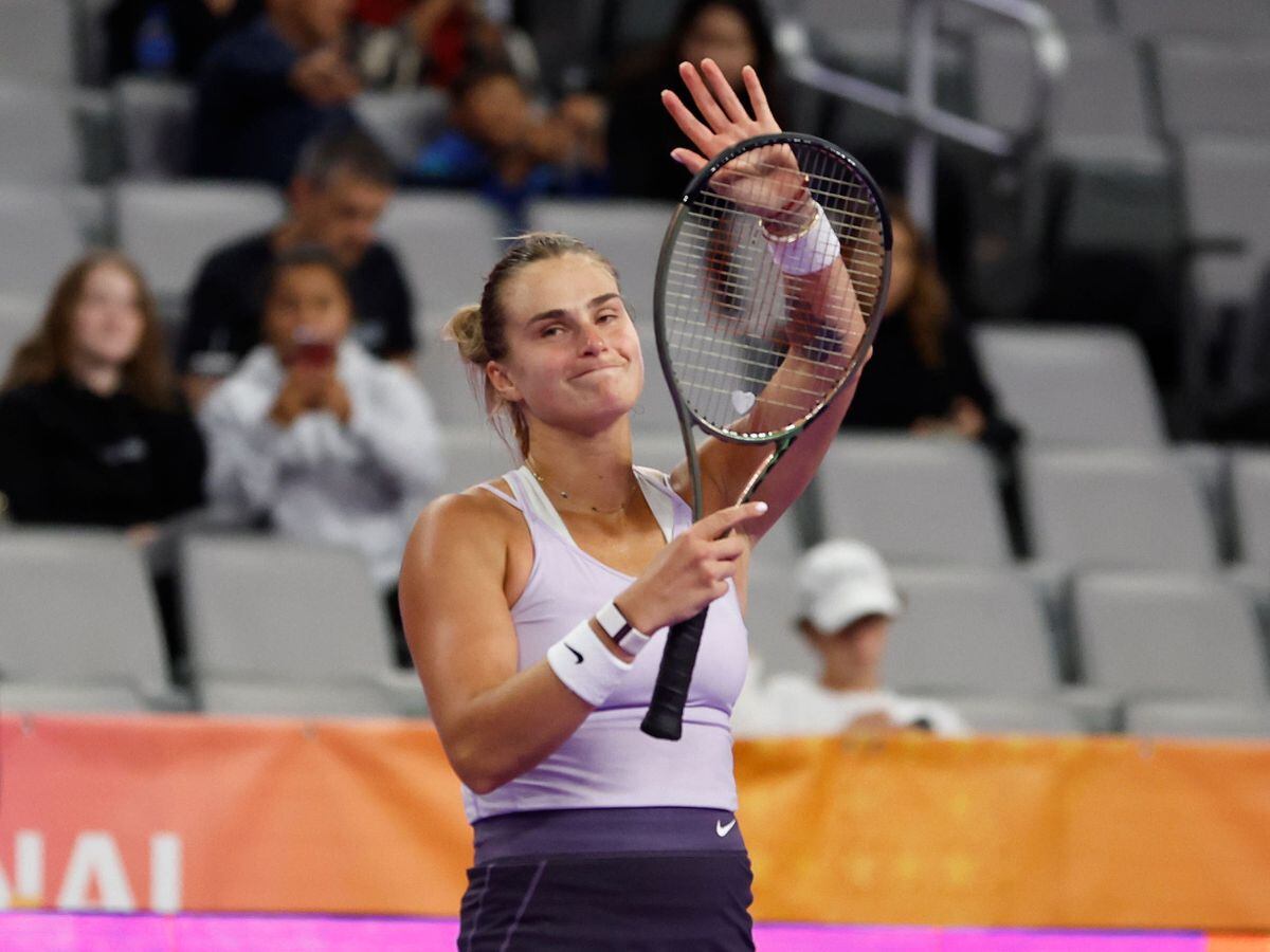 Aryna Sabalenka Upsets Second Seed Ons Jabeur On Opening Night Of Wta