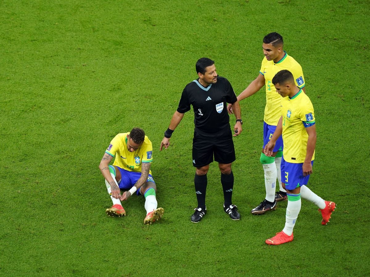 Neymar Ruled Out Of Brazils World Cup Clash With Switzerland By Ankle