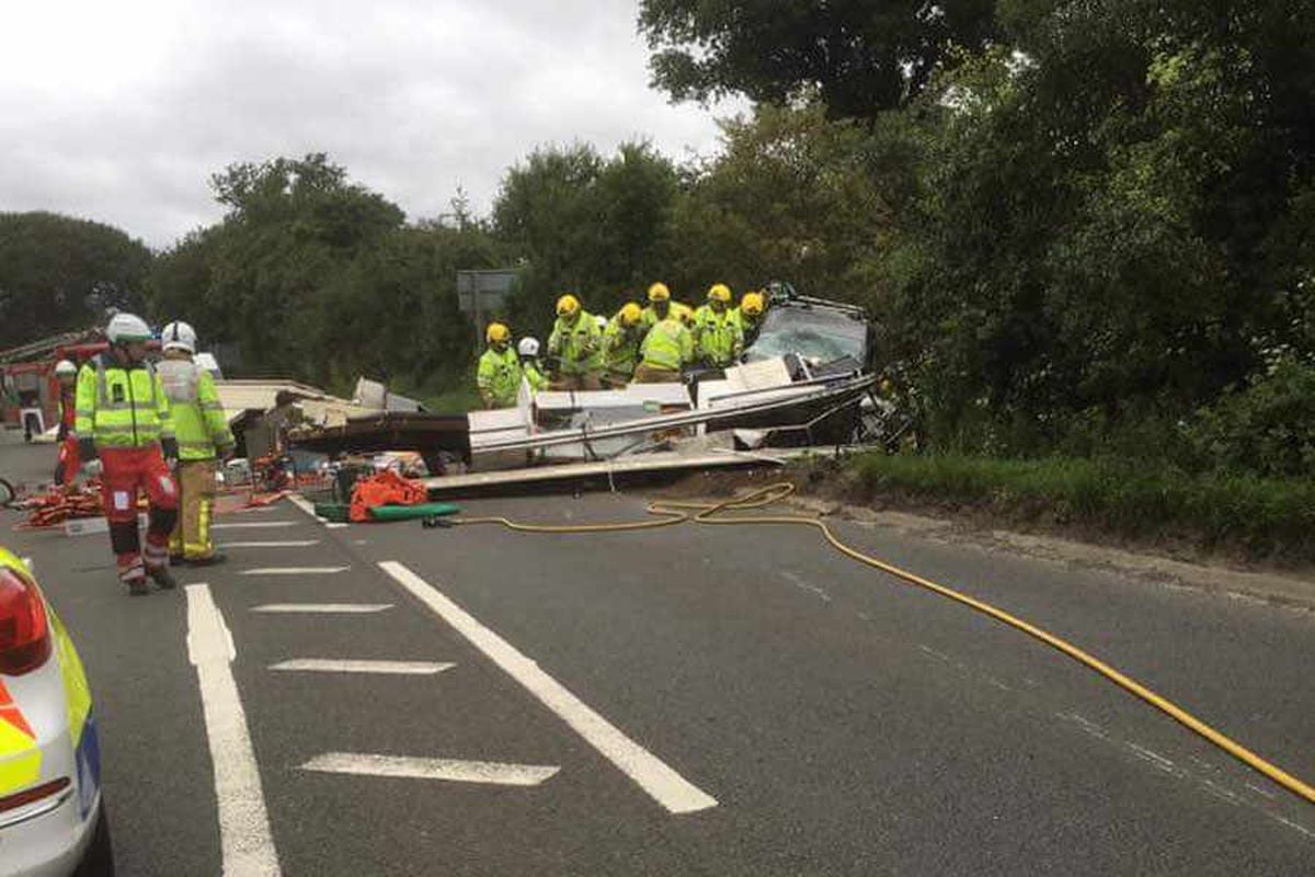 Man Taken To Hospital After A Rush Hour Crash Near Ludlow Shropshire Star