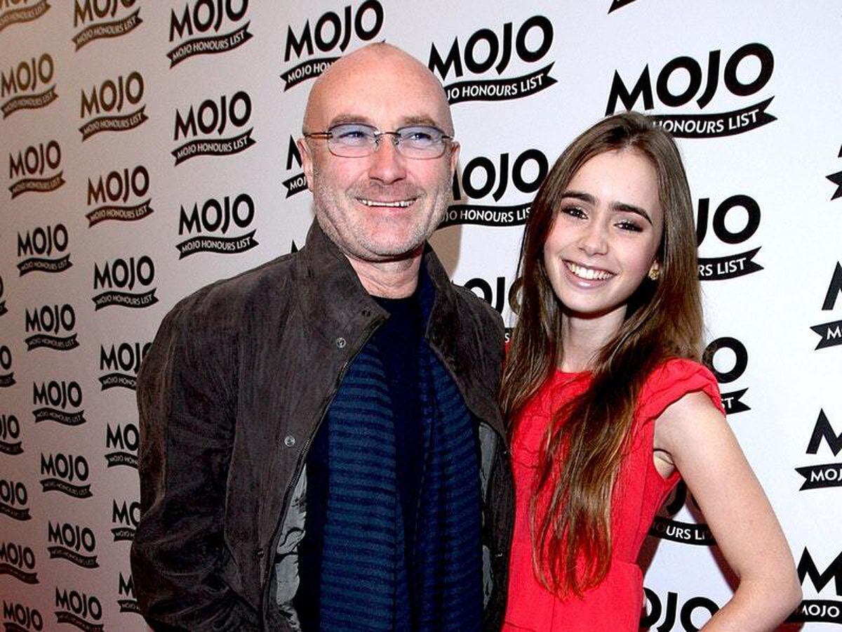 Lily Collins Wedding Phil Collins