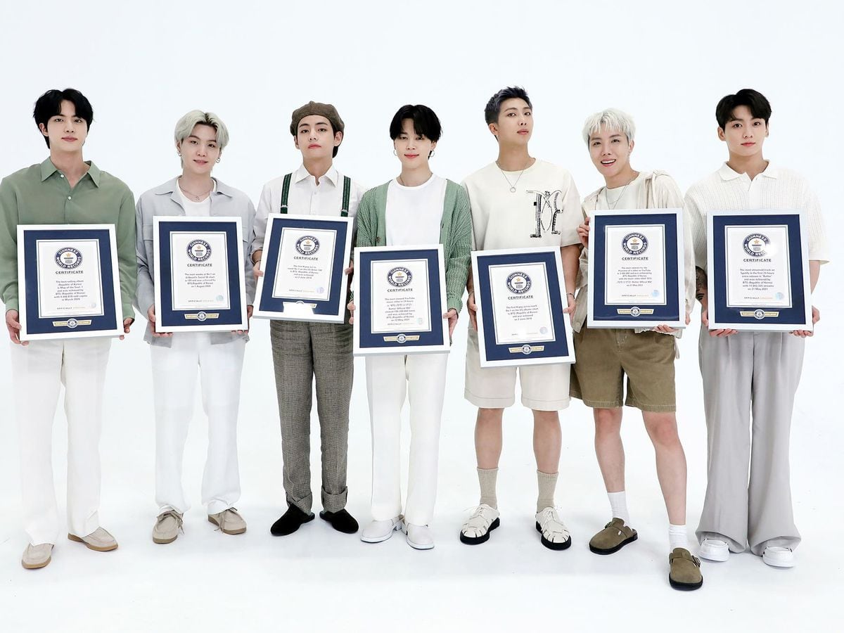 Bts Inducted Into The Guinness World Records Hall Of Fame Shropshire Star