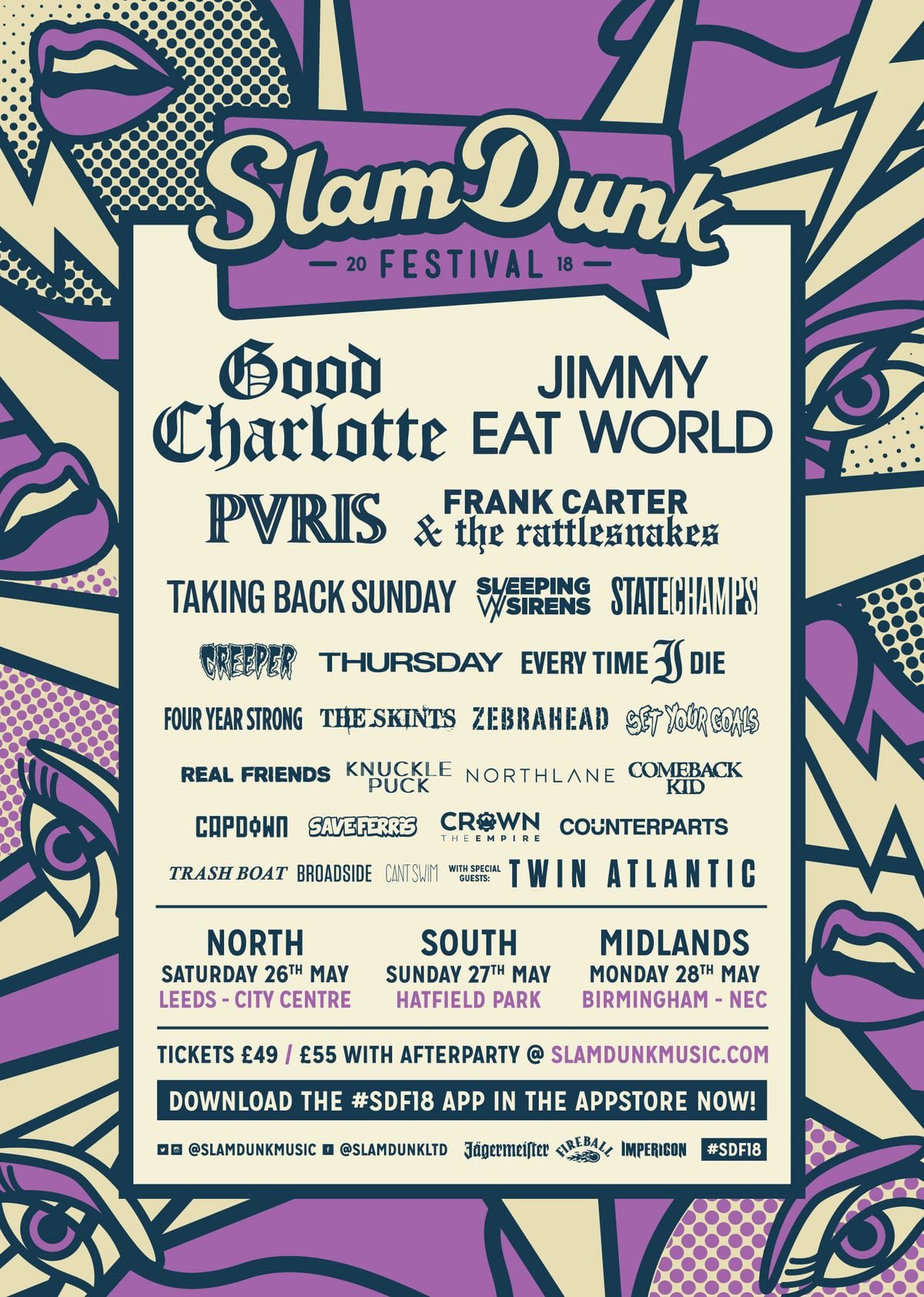 Slam Dunk Festival: Twin Atlantic, The Skints, Zebrahead and Comeback