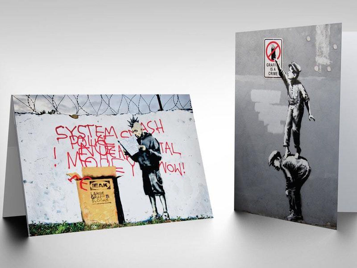 Poster Banksy - Grafitti Is A Crime