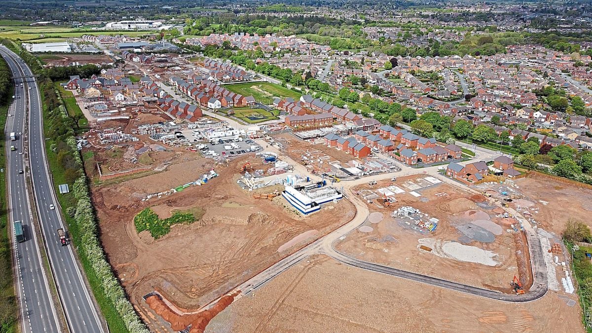 Shrewsbury's building boom as town continues to grow Shropshire Star