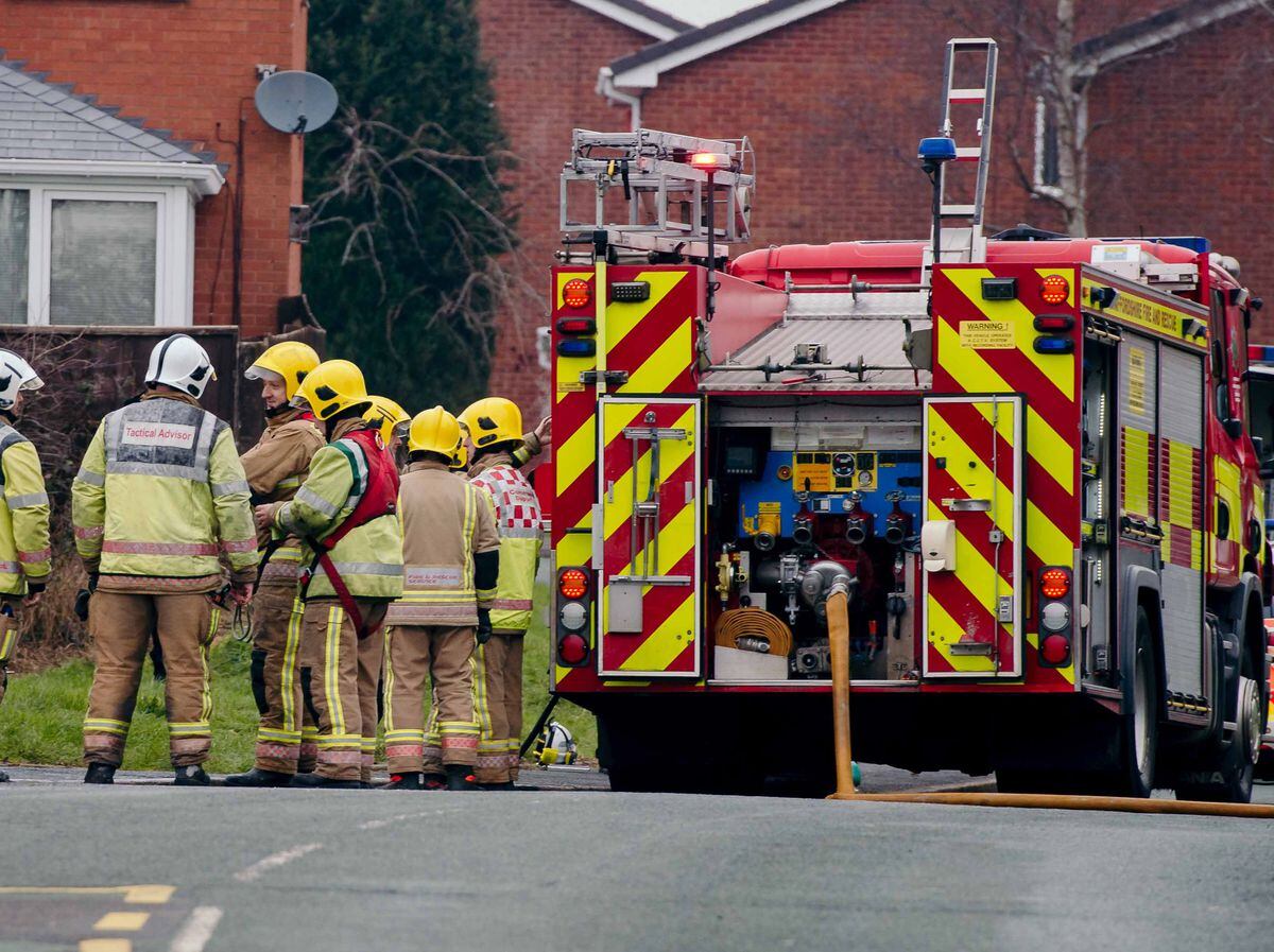 Firefighters rush to tackle house fire near Shrewsbury | Shropshire Star