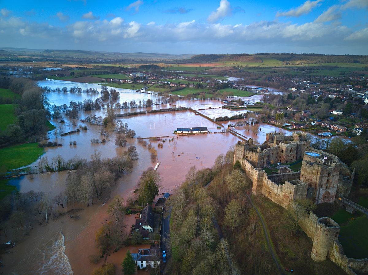 GALLERY: Drone Footage Reveals Scale Of Shropshire Flooding ...