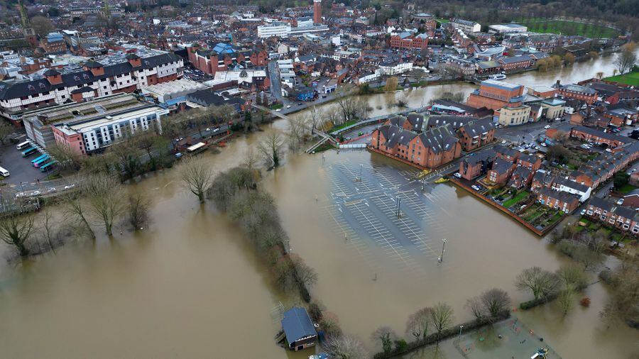 Shropshire Floods Latest Rivers Expected To Peak Tomorrow According To