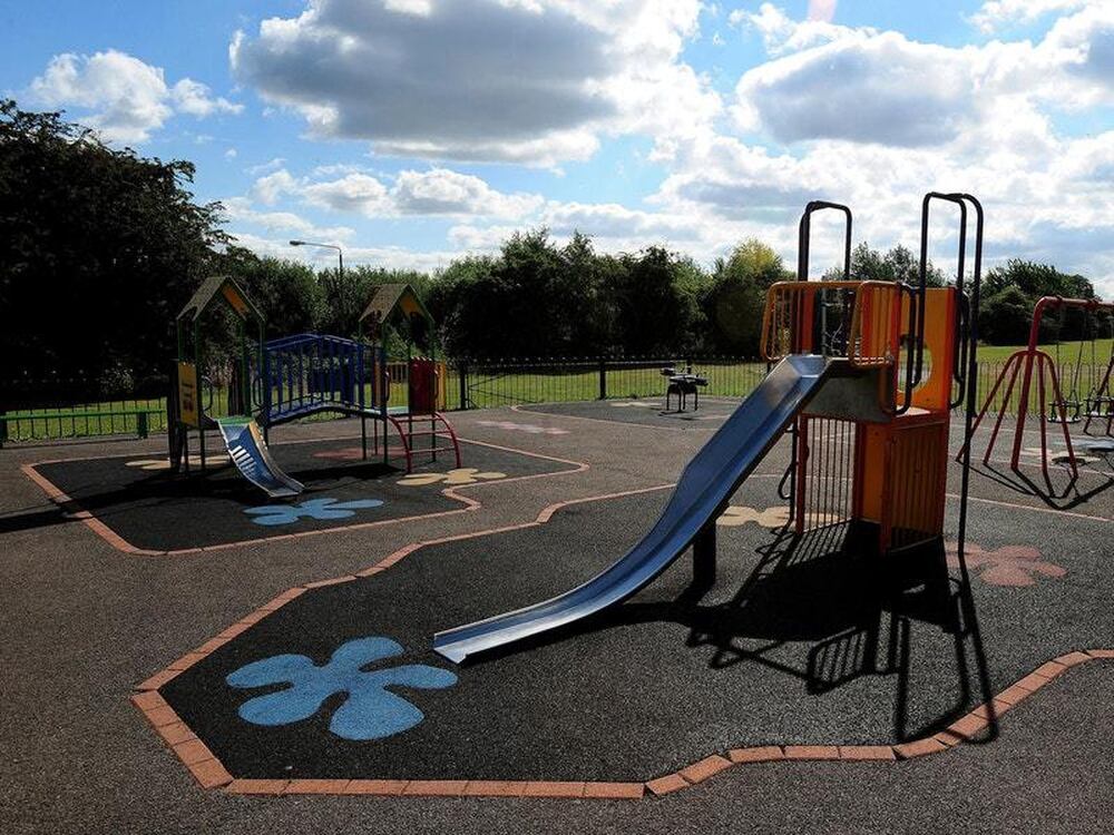 Children Playing Coronavirus Game In Uk Playgrounds Shropshire