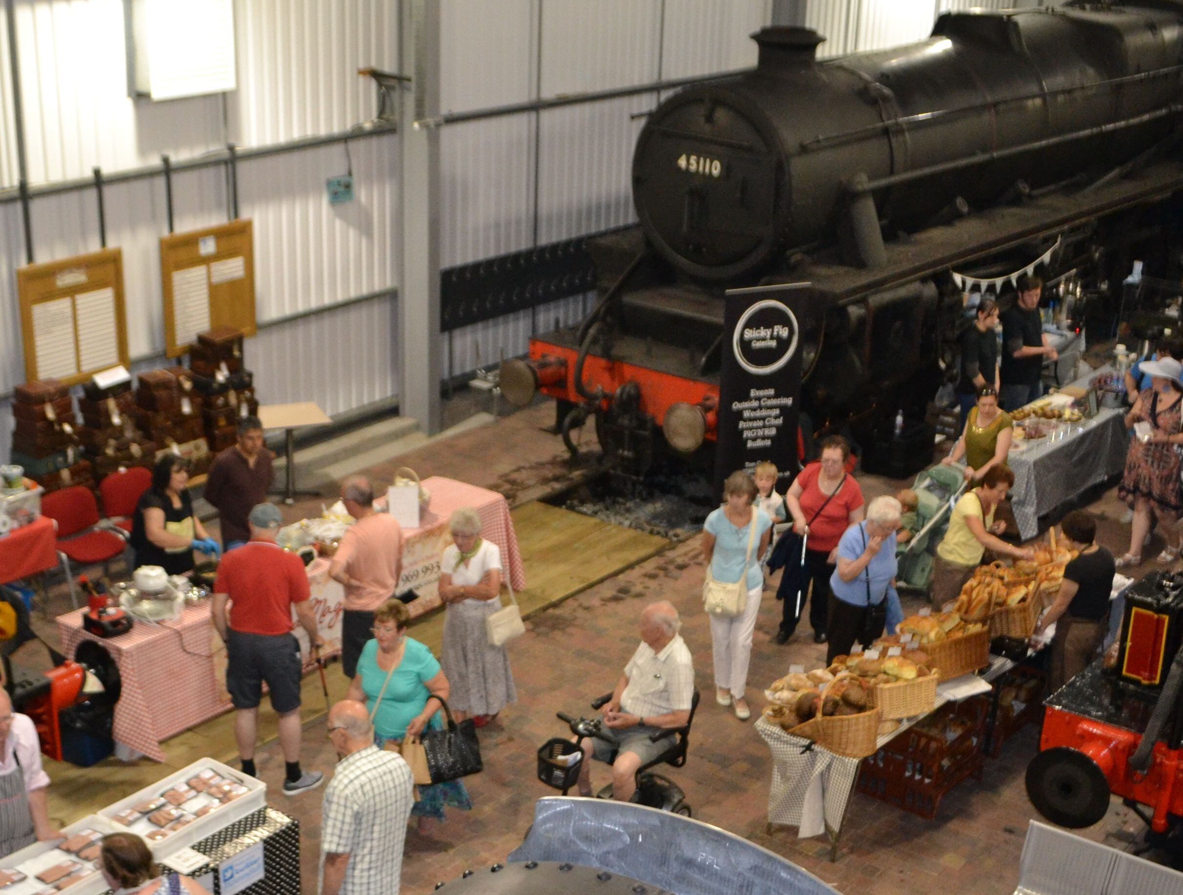 Foodie delight as Severn Valley Railway's food and craft fair makes a return