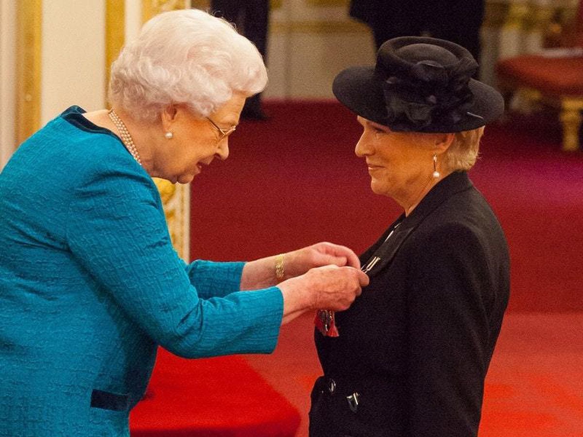 Julie Walters celebrated being made a dame by weeding her garden ...