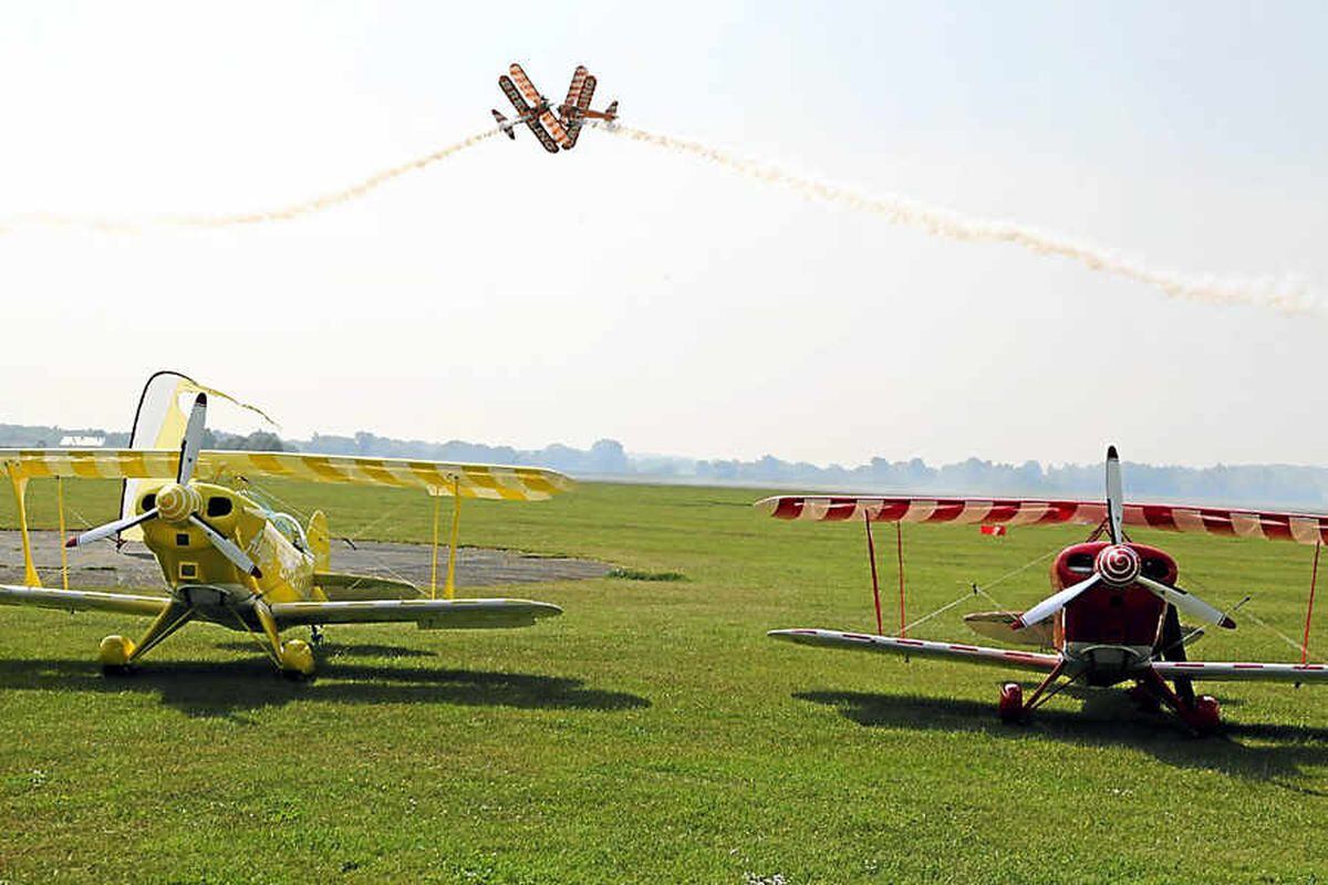 High-flying firms bring thrill of aero display to Shropshire skies ...