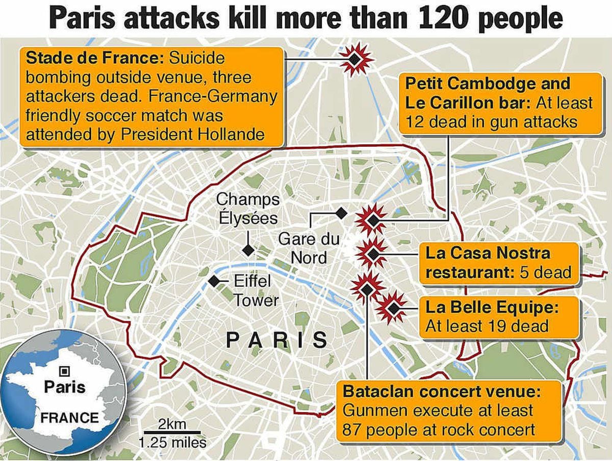 Paris attacks: 'We are in the third World War', defiant Parisians tell ...