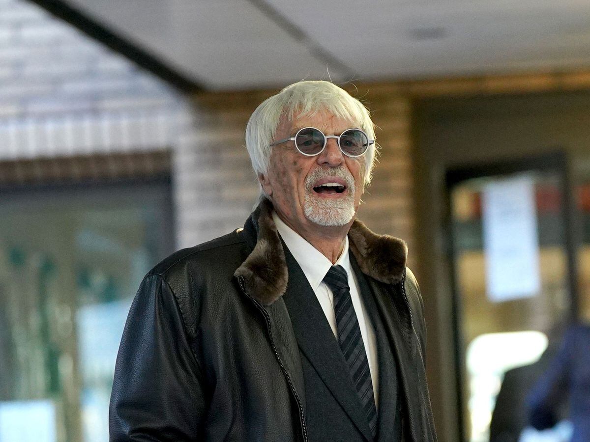 Bernie Ecclestone In Court Ahead Of Trial For Alleged Fraud ...