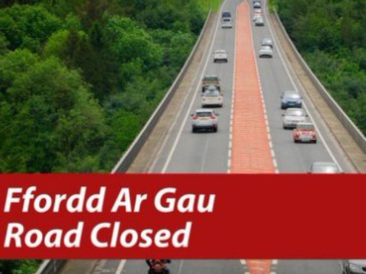 Road closed for second day running over fear of storm force winds