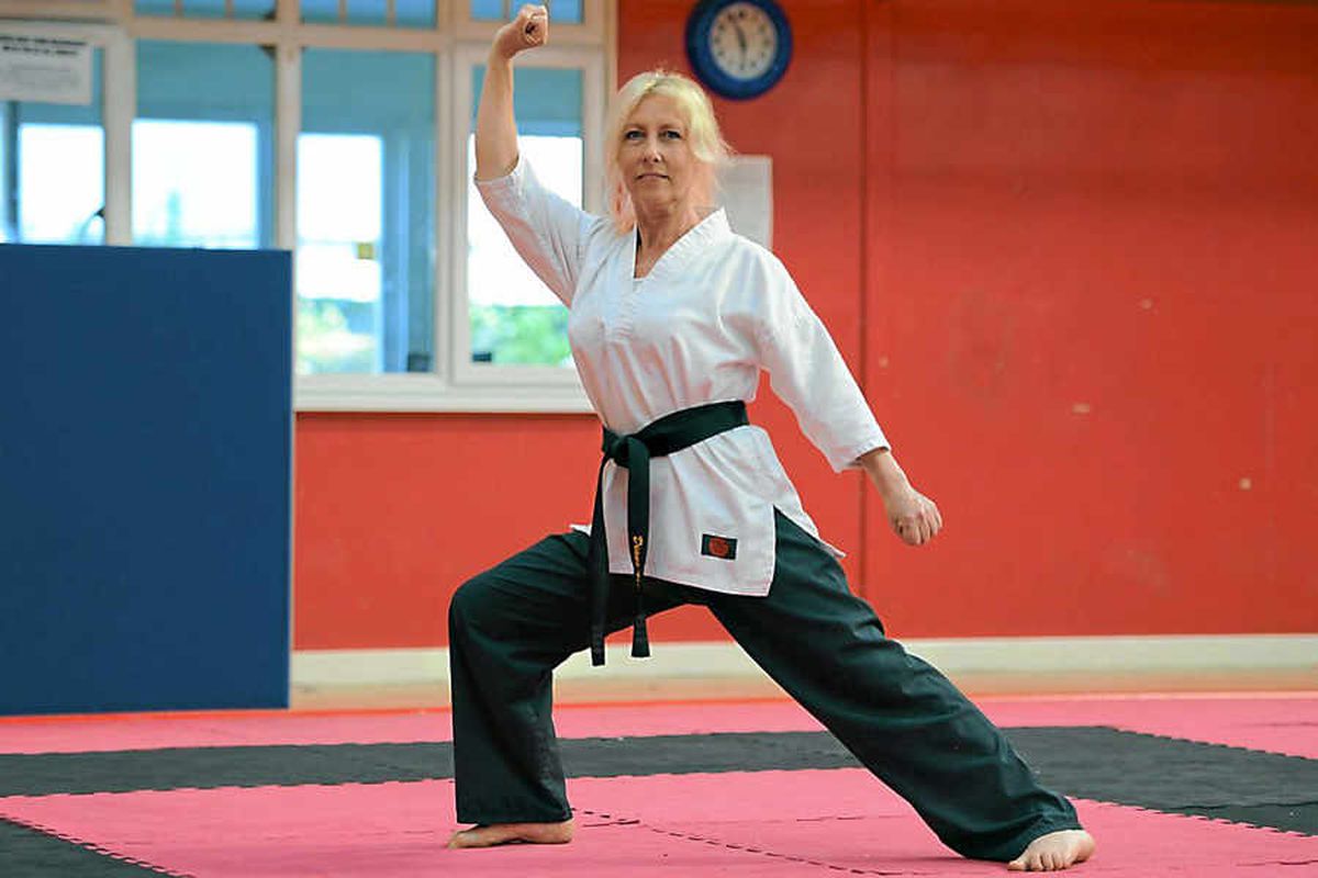 Shropshire Female Karate Fighter In Highest Rank Shropshire Star 