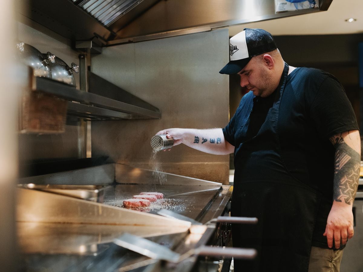 Shrewsbury head chef Liam Tinsley