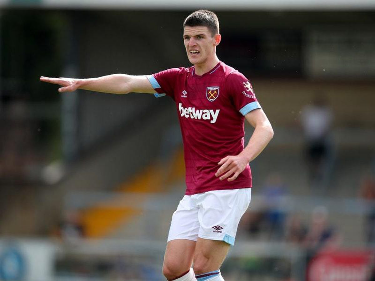 declan rice west ham shirt