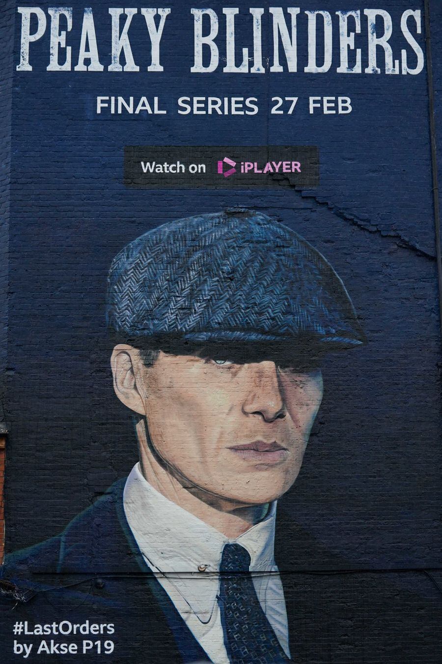 Date For Peaky Blinders Final Season Unveiled On Huge Mural In Birmingham Shropshire Star 