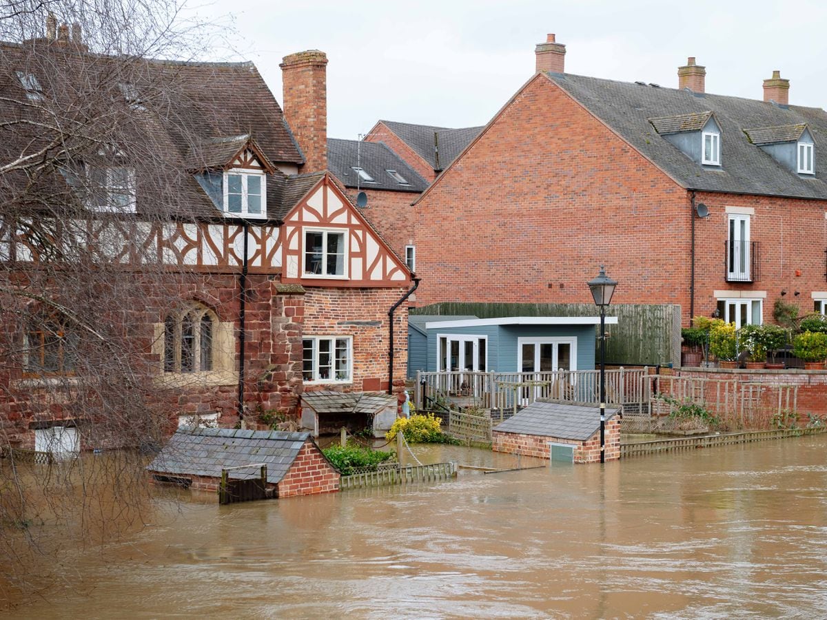 Shrewsbury could be hit by further flooding on Tuesday