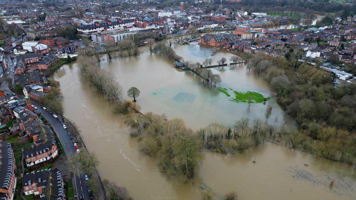 Rivers Face Successive Peaks As Another Shropshire Flood Warning Issued