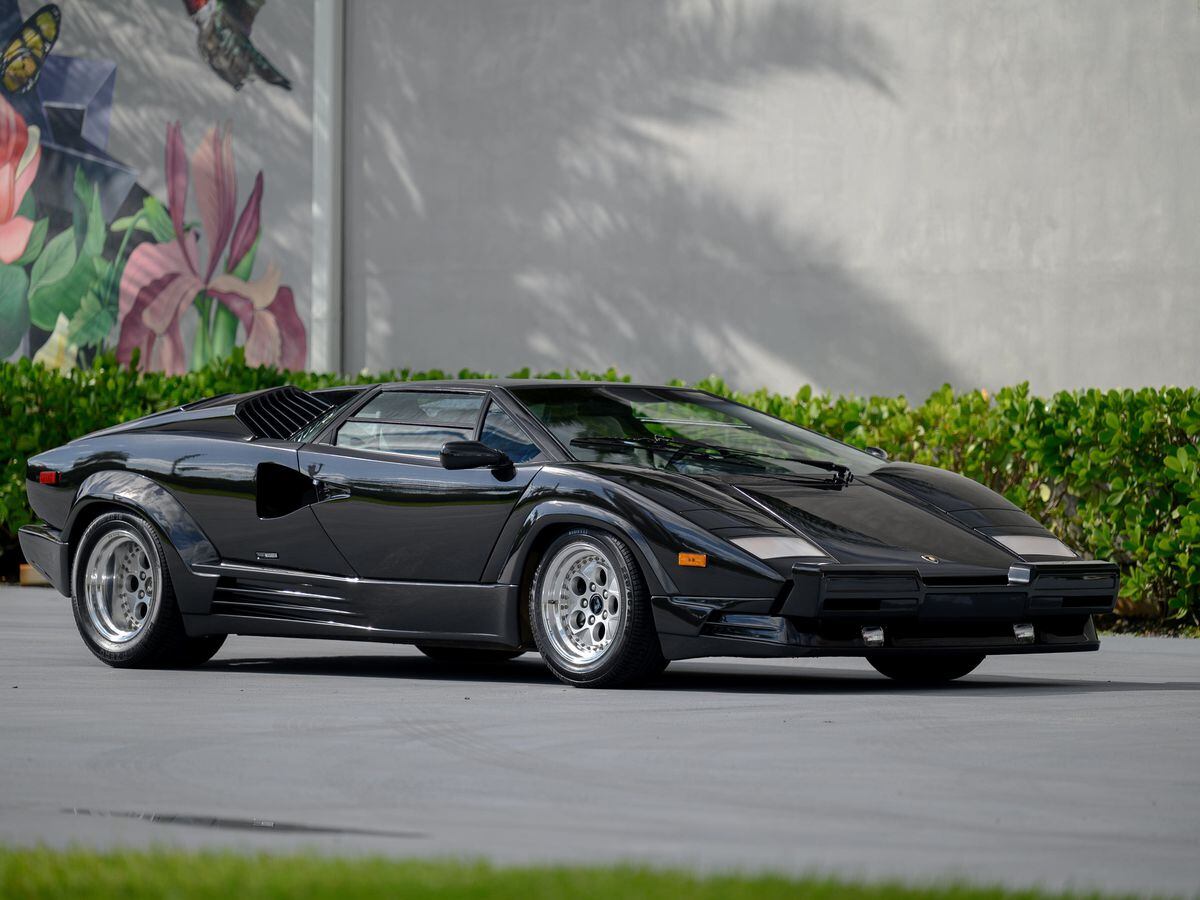 Lamborghini Countach with just 155 miles on the clock heads to auction |  Shropshire Star