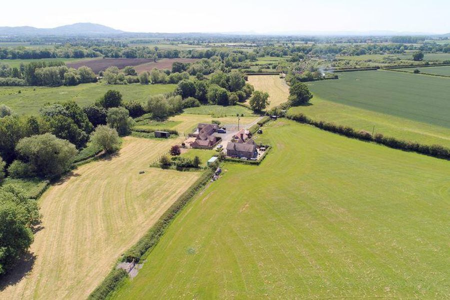 Stunning Telford farm set over nine acres with separate cottage listed ...