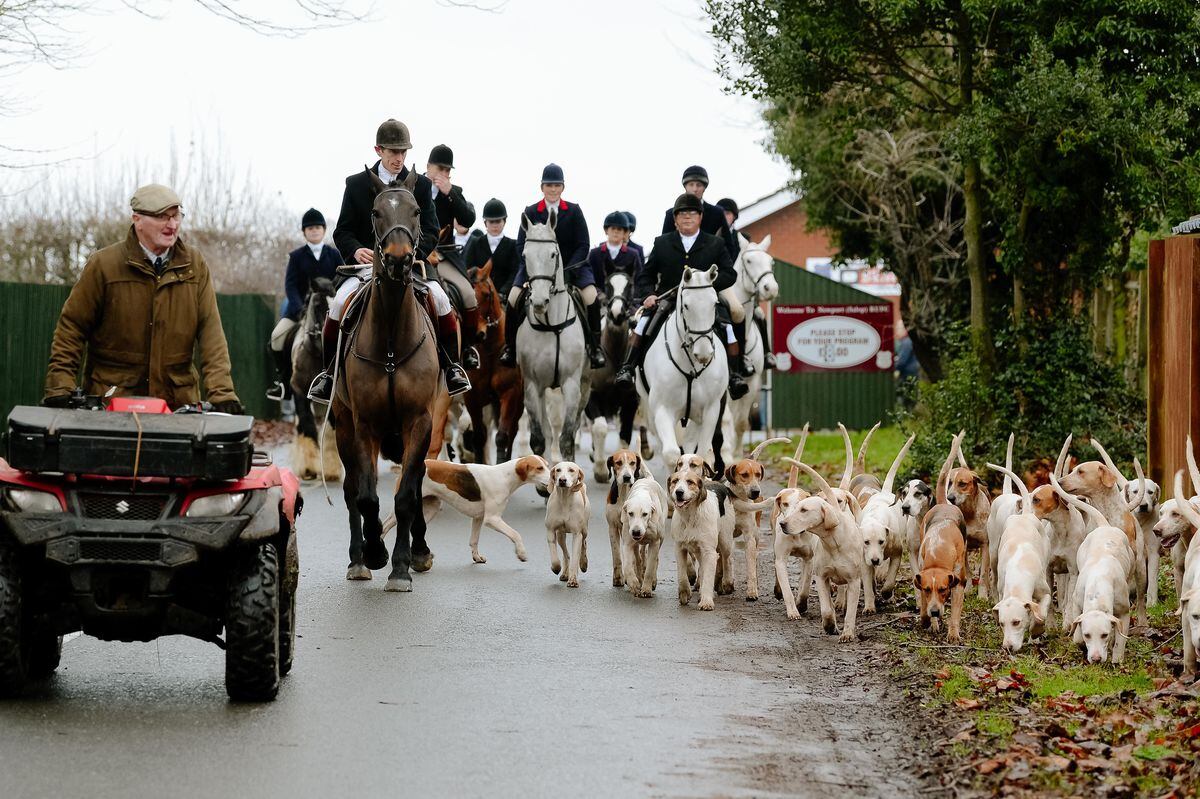 Boxing Day traditions continue with Albrighton and Woodland Hunt in ...