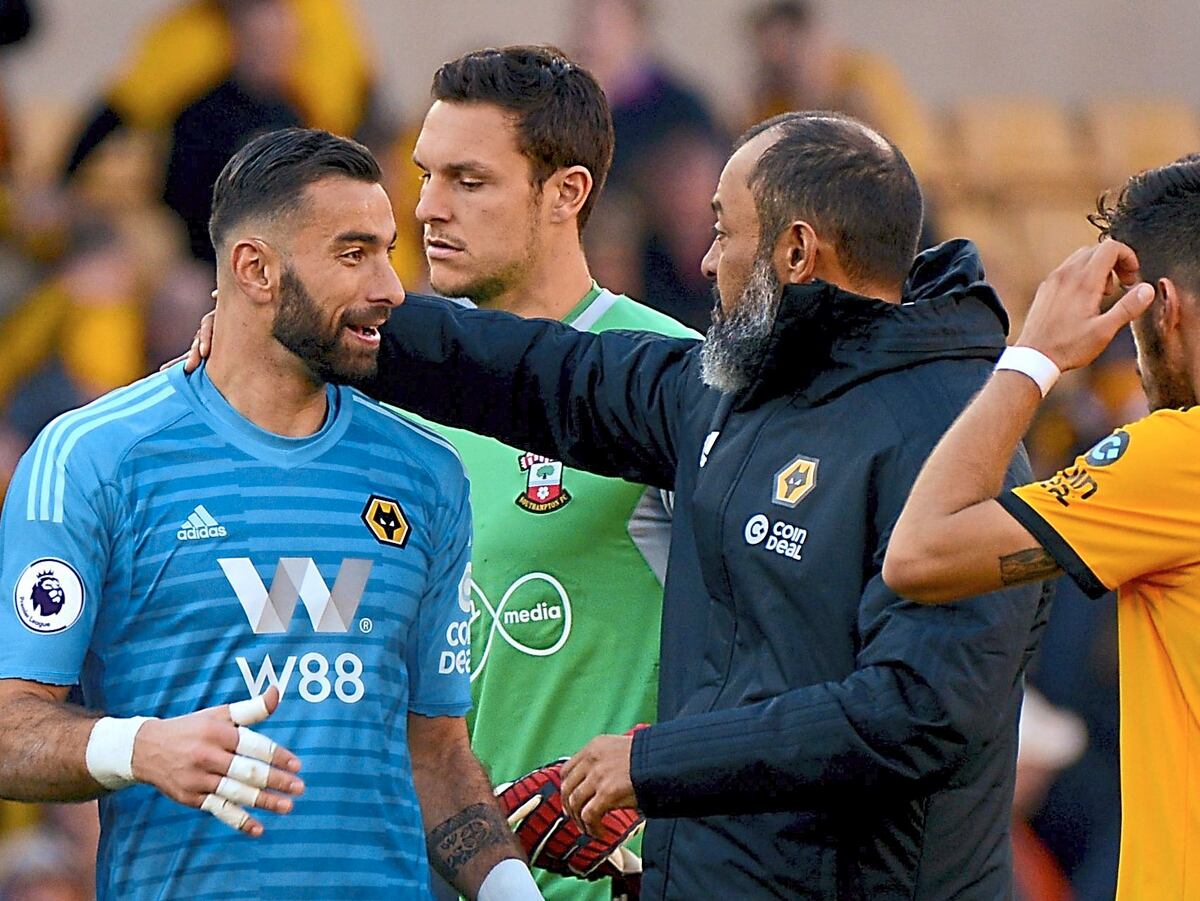 Nuno: No worries over Rui Patricio signing at Wolves 