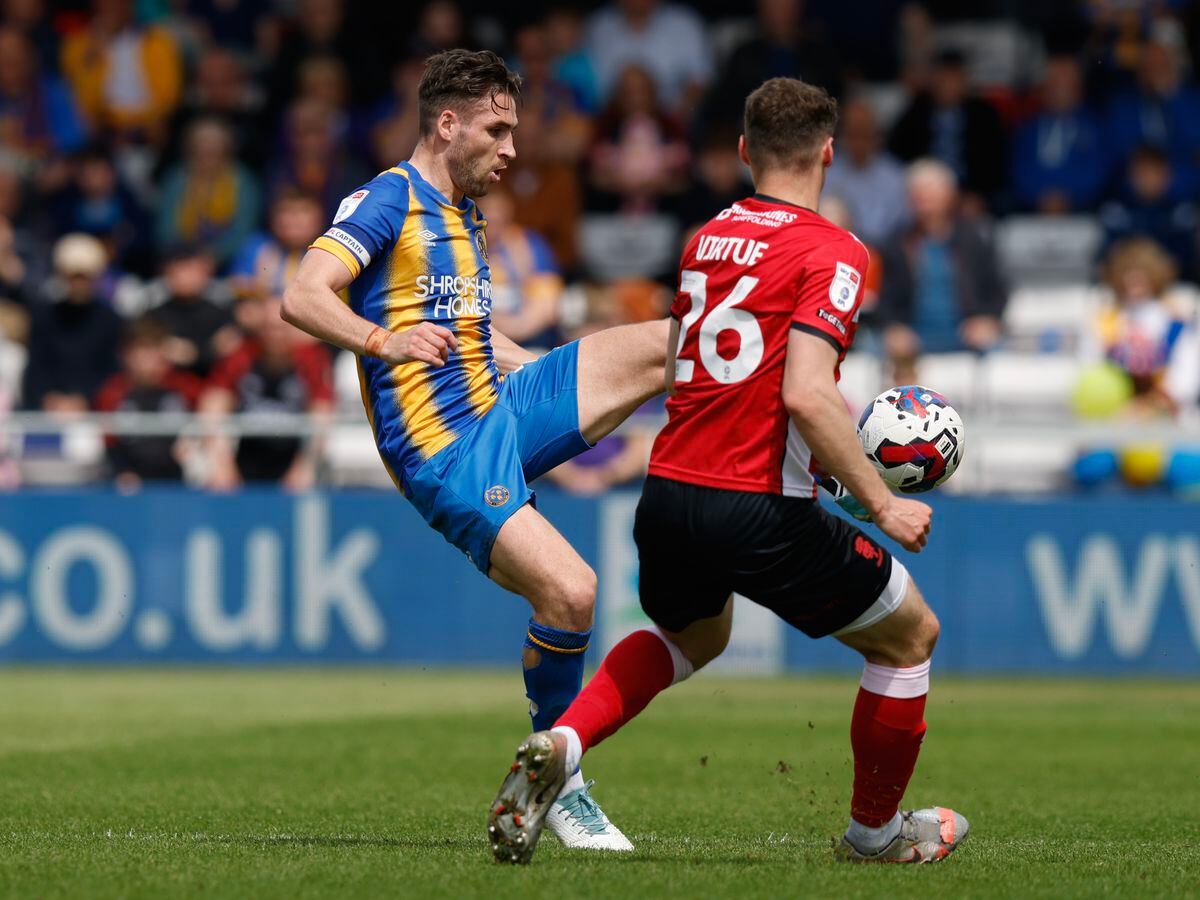 Former Shrewsbury captain Luke Leahy booked for bizarre reason ...