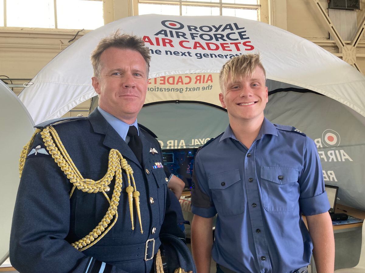 Air Vice-Marshall praises Cosford Air Cadets as part of 'RAF Family ...