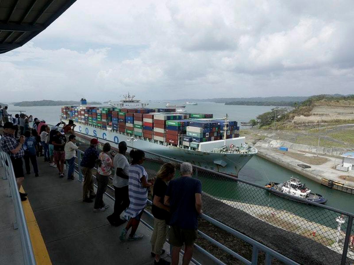 Drought forcing ships passing through Panama Canal to carry less cargo