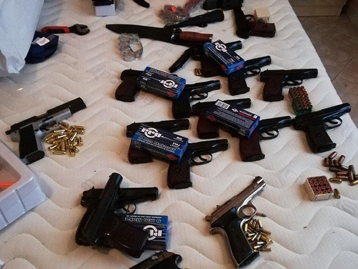 Dozens Of Guns Seized In Police Strike Against International Crime ...