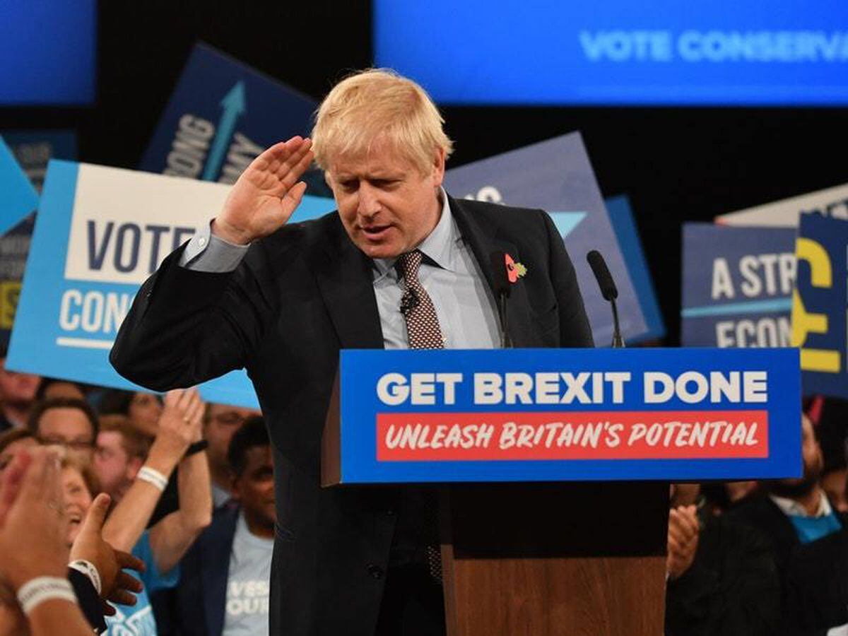 Come With Us And We Will Get Brexit Done, Vows Johnson At Tory Campaign ...