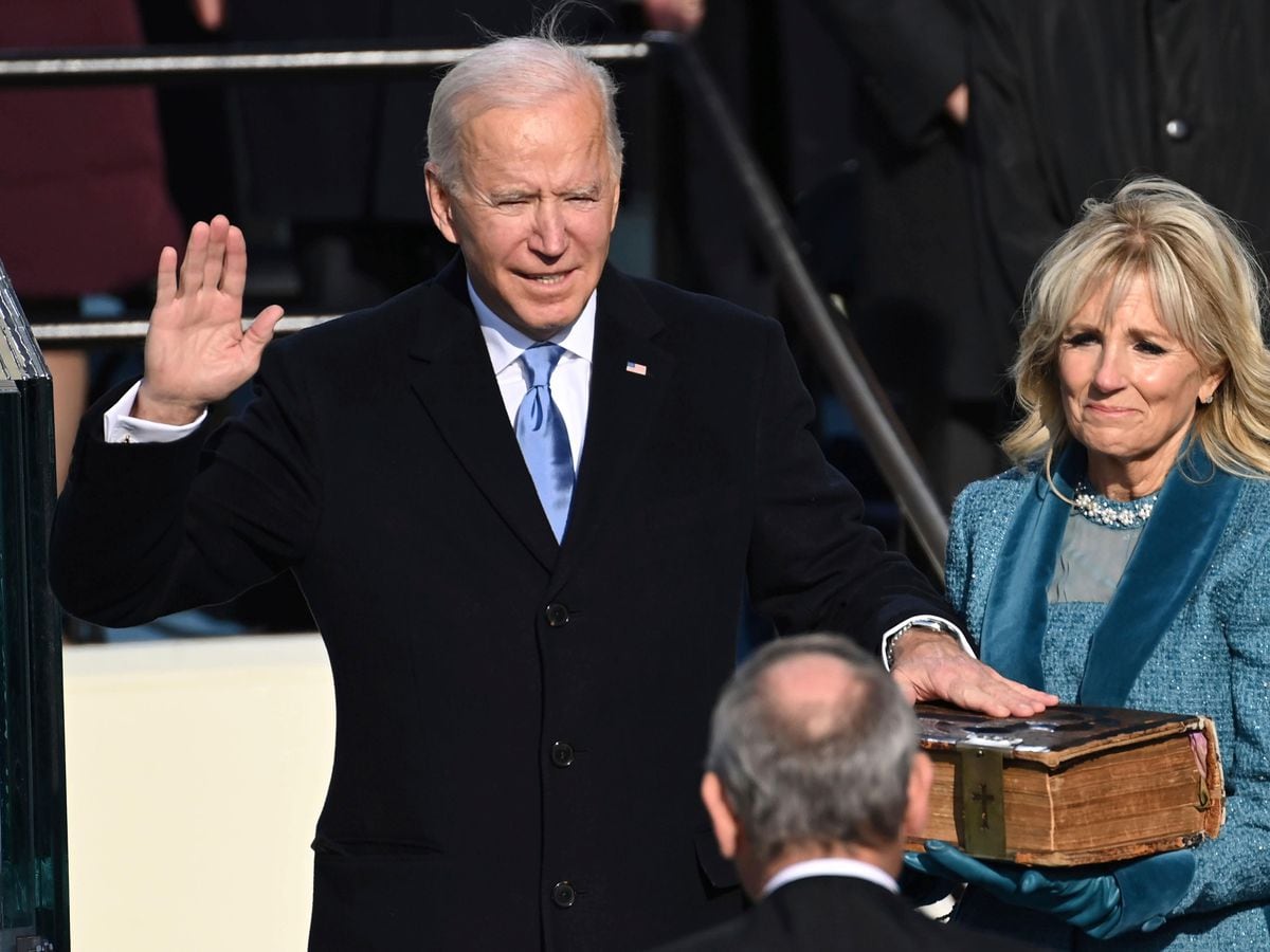 Joe Biden sworn in as he replaces Donald Trump as US president