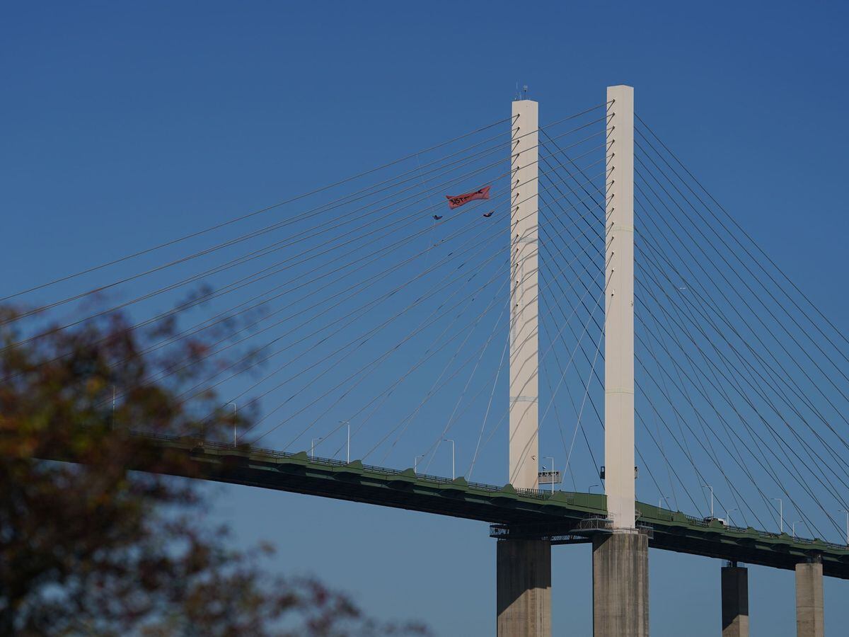 Dartford Crossing still blocked after Just Stop Oil protesters