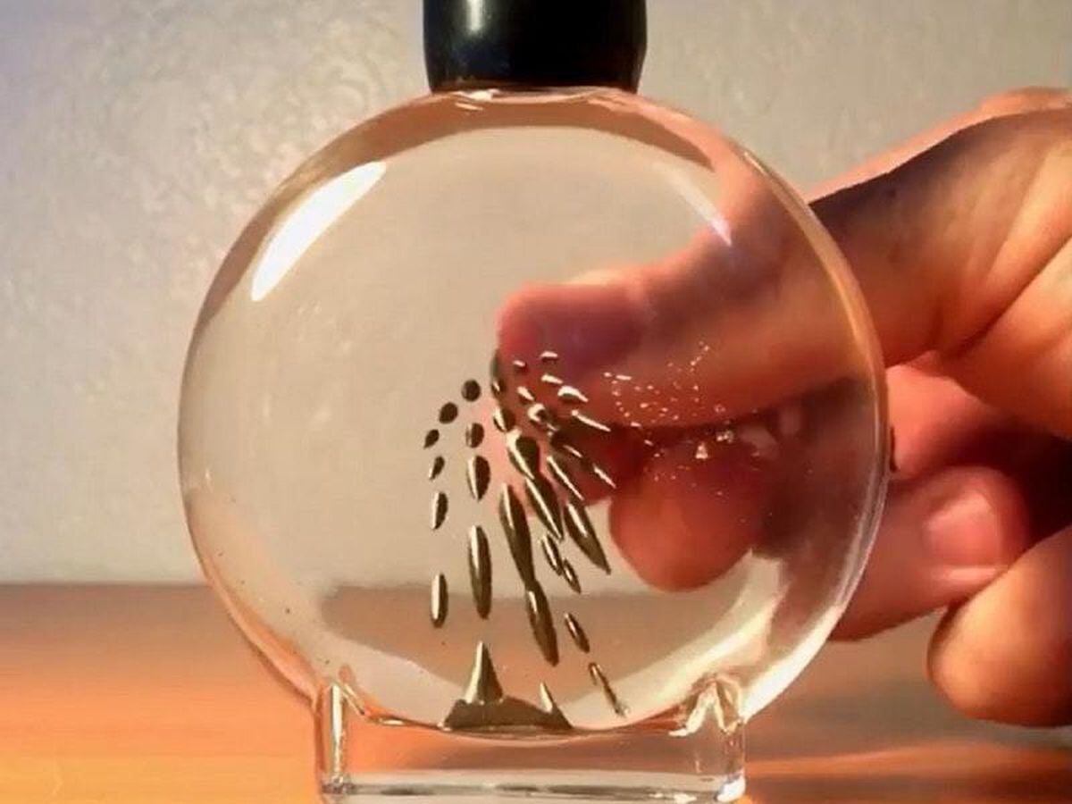 Colorful Ferrofluid Magnetic Liquid