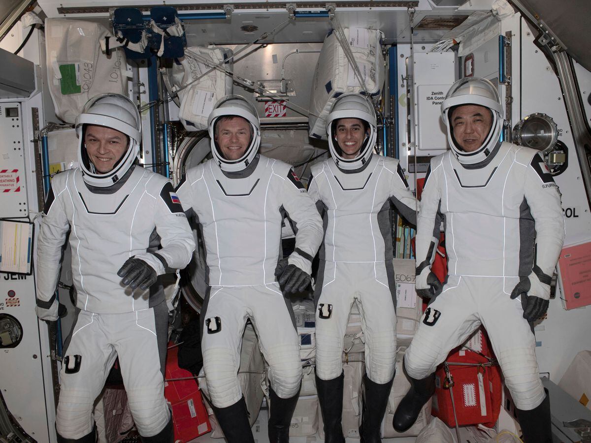 Four Astronauts From Four Countries Return To Earth After Six Months In ...