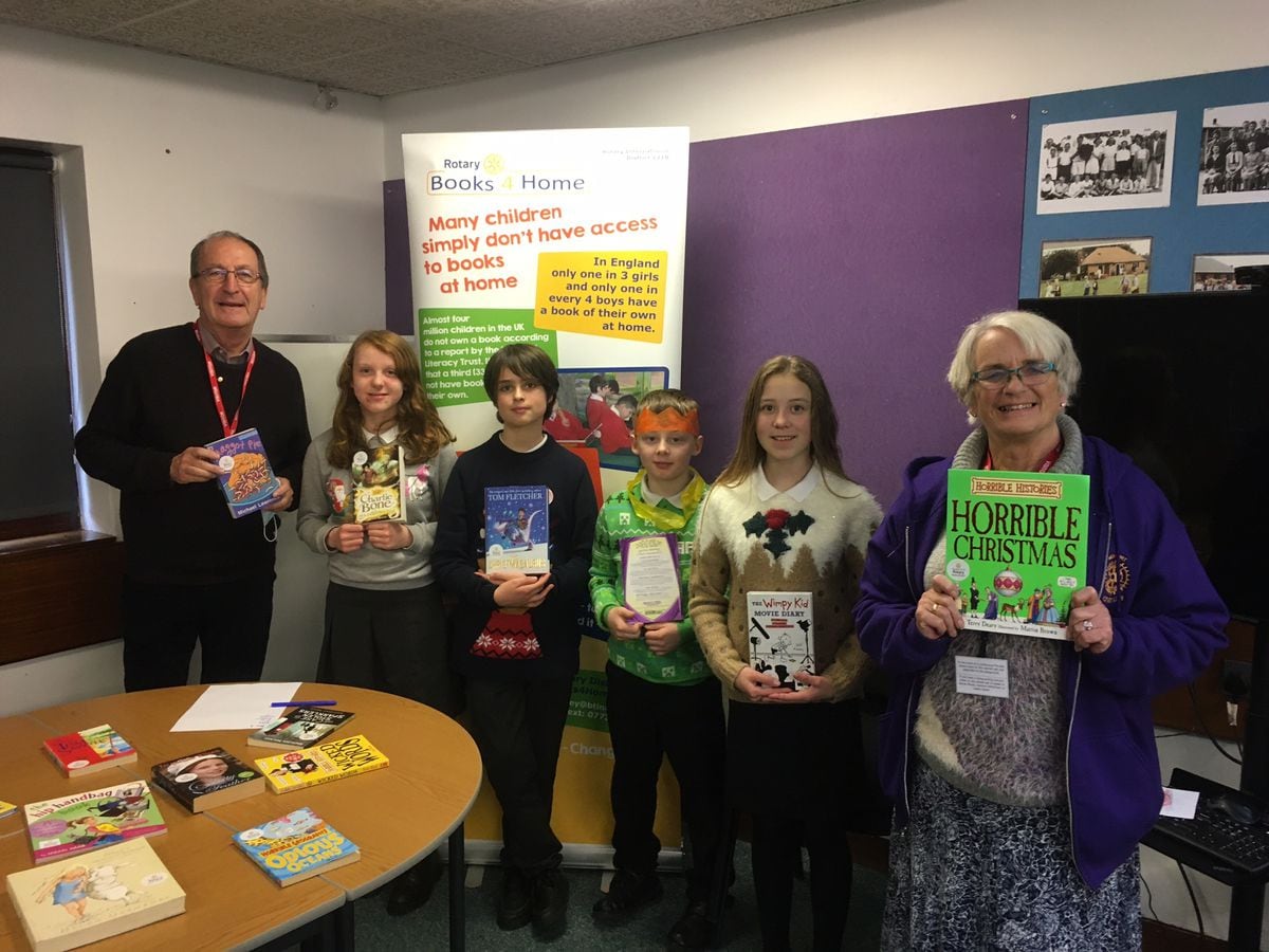 Rotary Club Helps Children Gain A Love Of Reading | Shropshire Star