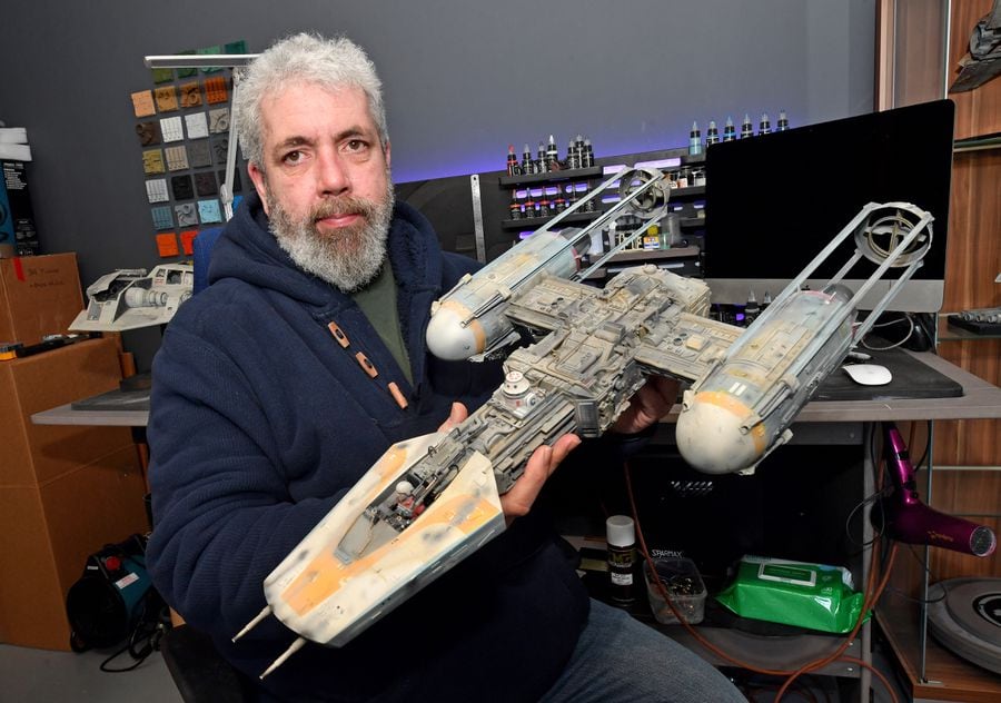 Challenge Dan: Star Wars model making with Archive X | Shropshire Star