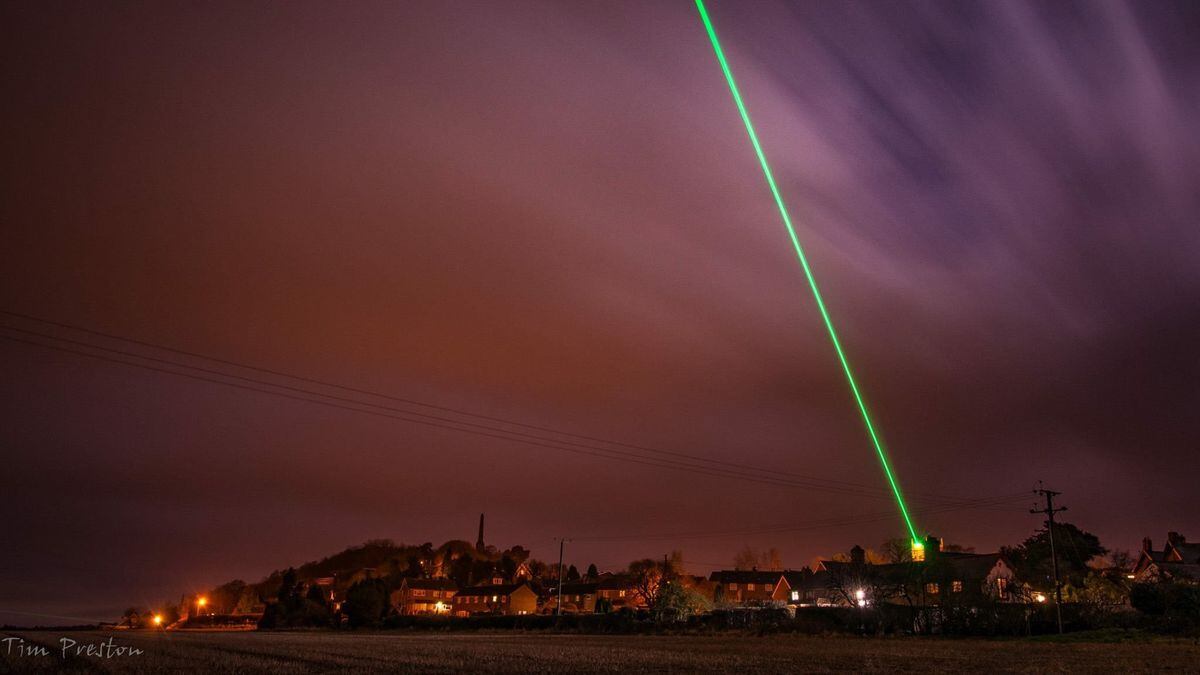 Solved: Puzzle over Telford's missing laser beams - with pictures ...