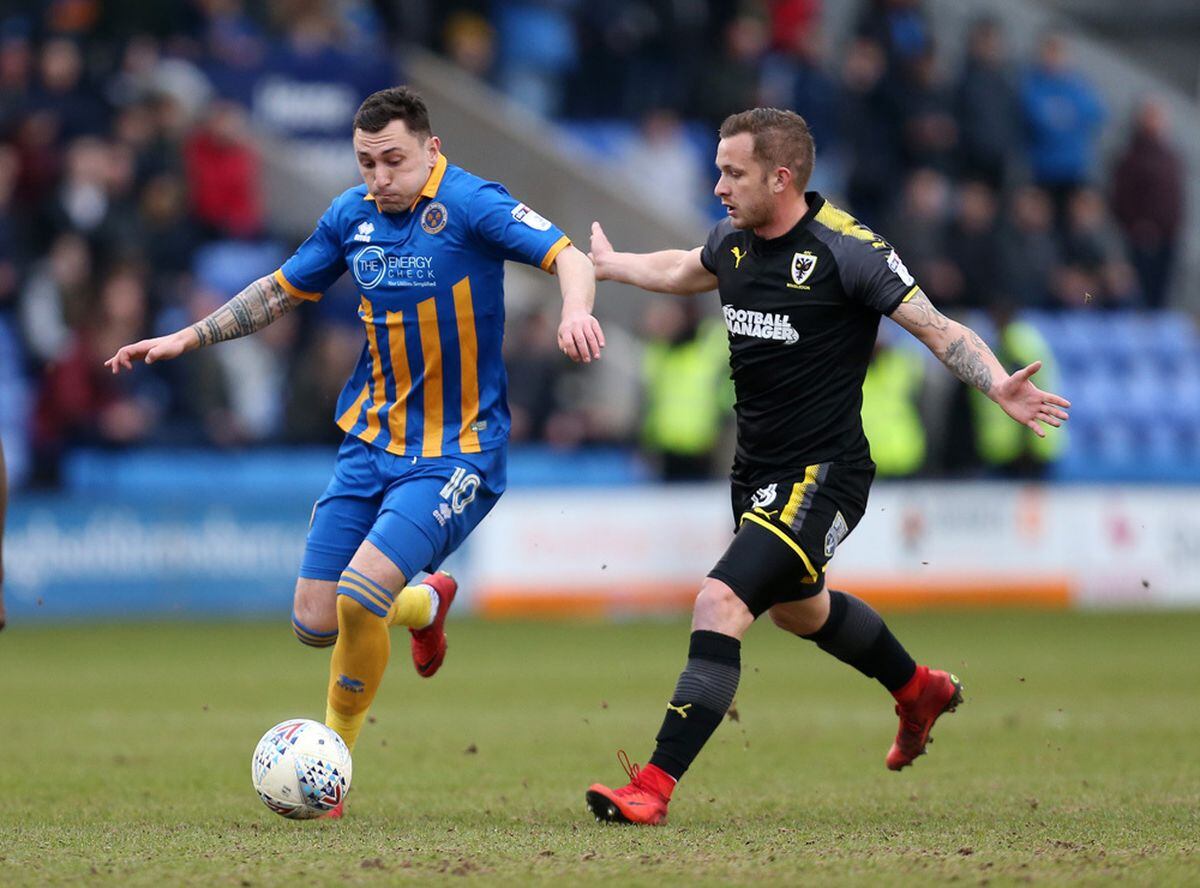 Shrewsbury Town vs AFC Wimbledon on 02 Mar 21 - Match Centre - Shrewsbury  Town