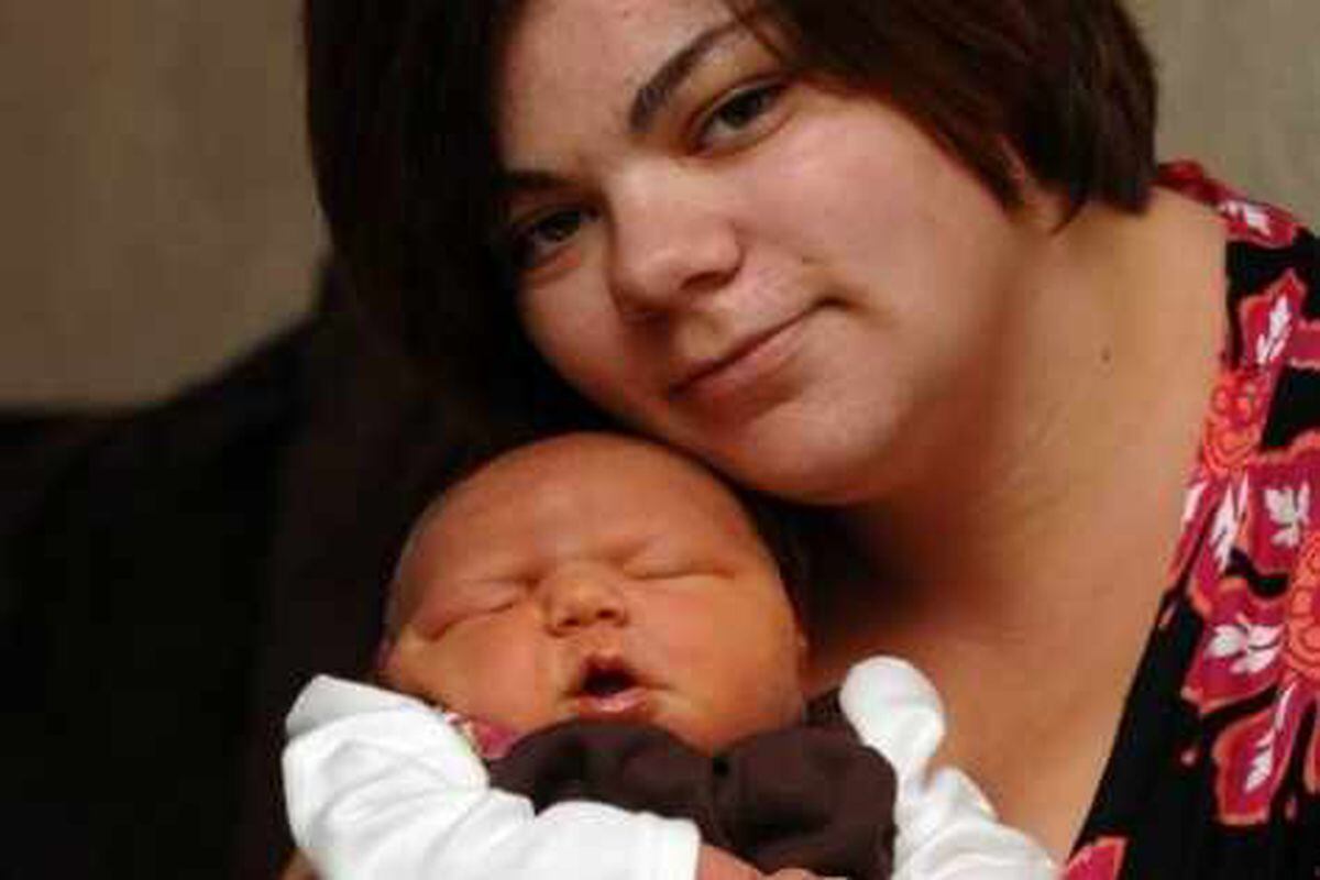 Is Jamie-Leigh Shropshire's heaviest newborn baby? | Shropshire Star