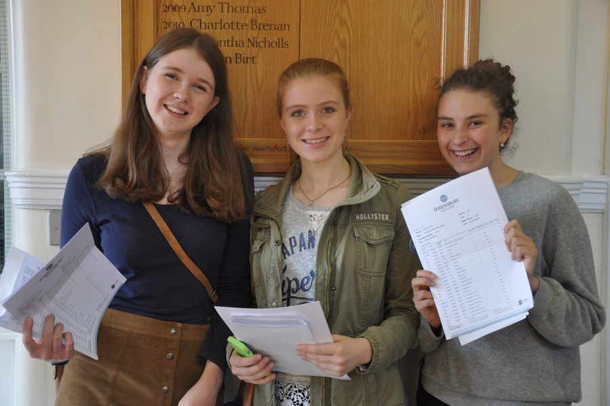 Pictures and video: Shropshire and Mid Wales schools celebrate GCSE ...