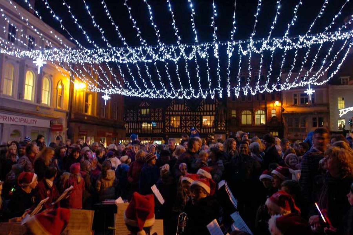 Shrewsbury gearing up for Christmas lights switchon Shropshire Star