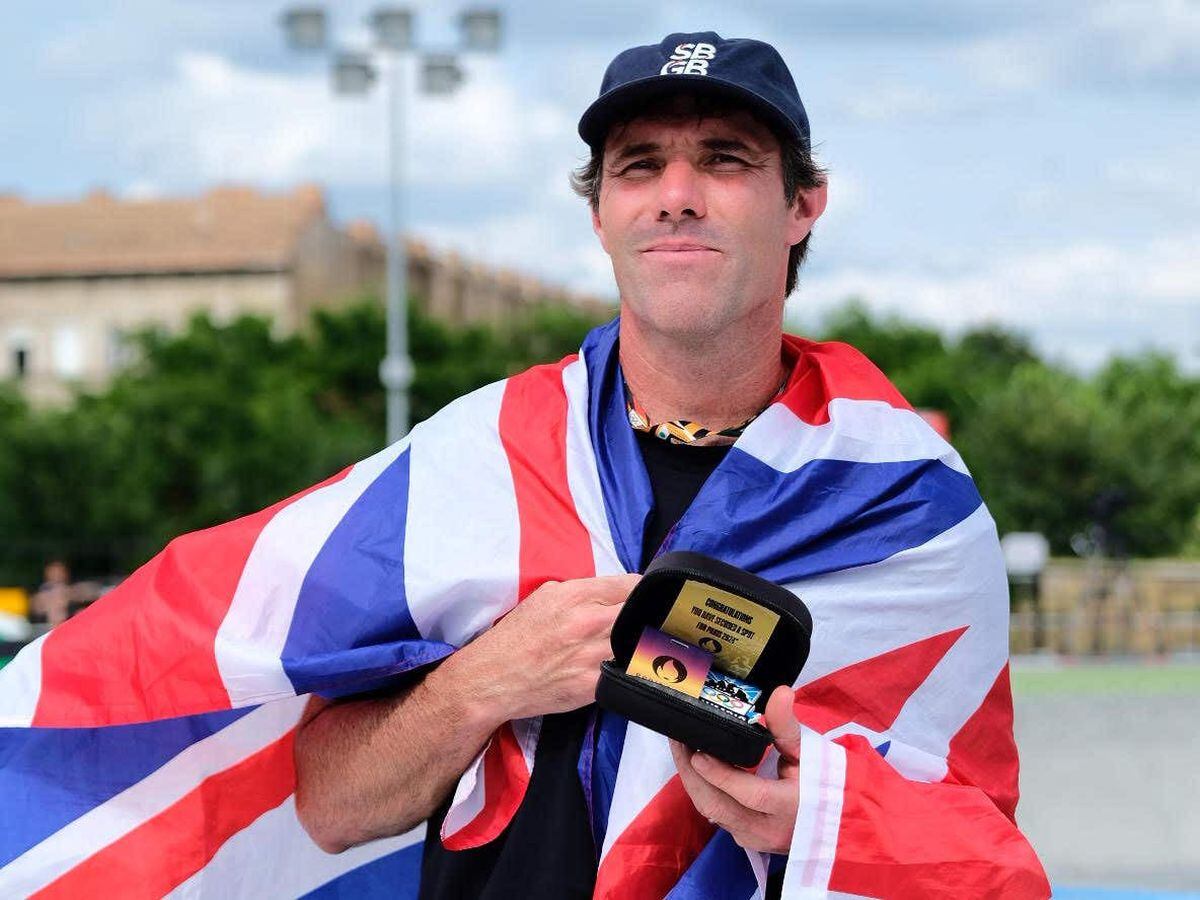 Paris 2024: 50-year-old Andy Macdonald joins teen duo in Team GB skateboard team