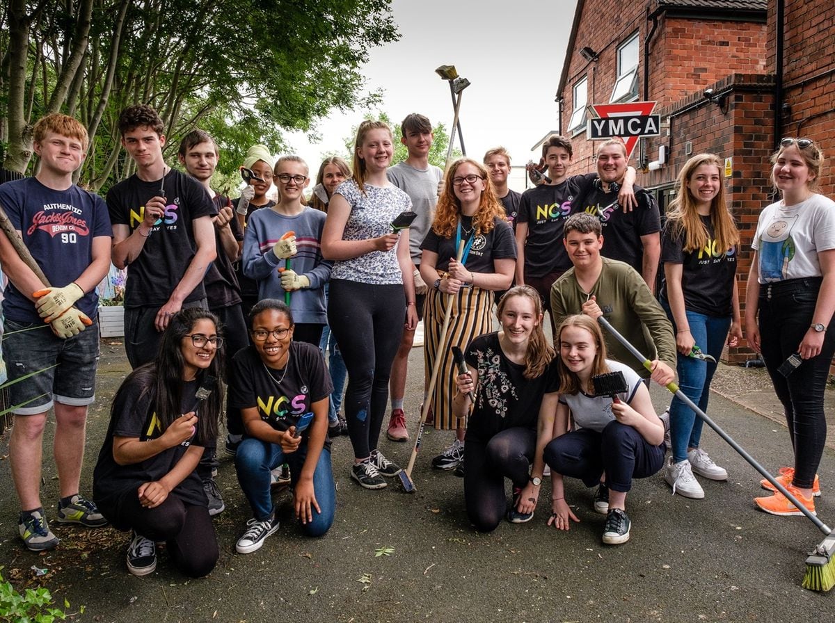 Teens help out YMCA Wellington with a lick of paint and bug houses