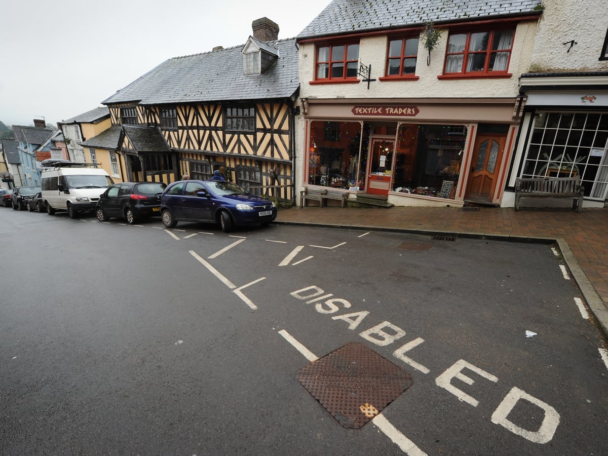 Action call over disabled parking spaces in Bishop’s Castle