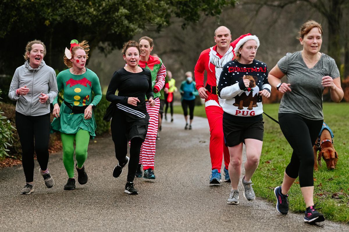 Run, Run Rudolph! Salopians kick off celebrations with Christmas Day ...