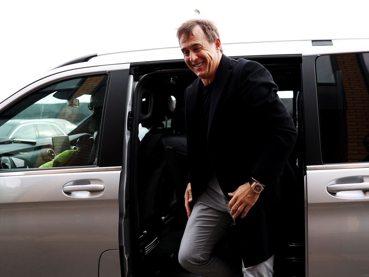 GALLERY New Wolves boss Julen Lopetegui arrives at Compton