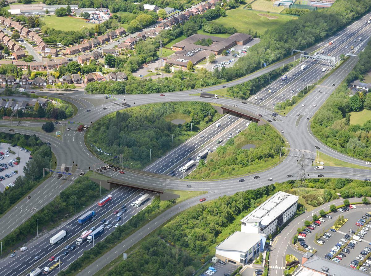 Long delays expected as M6 Junction 10 shuts this weekend